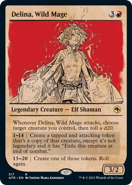 Delina Wild Mage Showcase 317 (Adventures in the Forgotten Realms) 