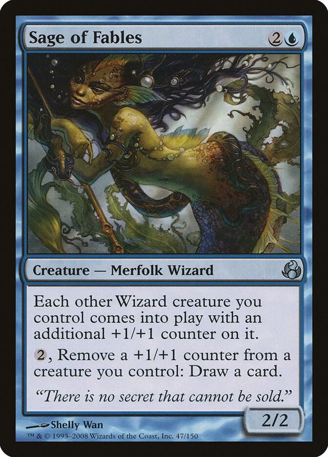 Sage of Fables 47/150 (Morningtide)  - Foil