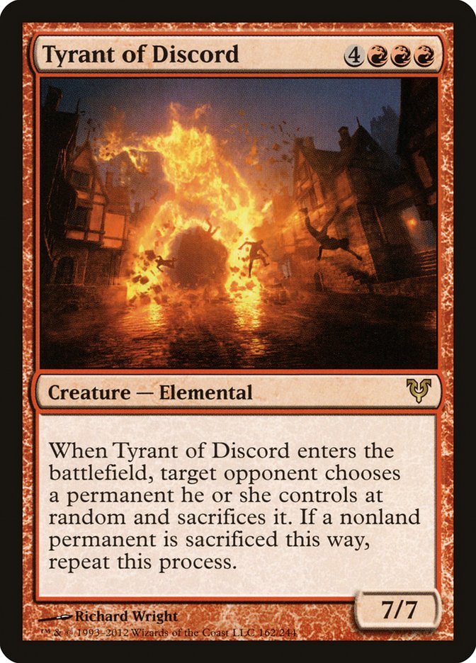 Tyrant of Discord 162 (Avacyn Restored) 