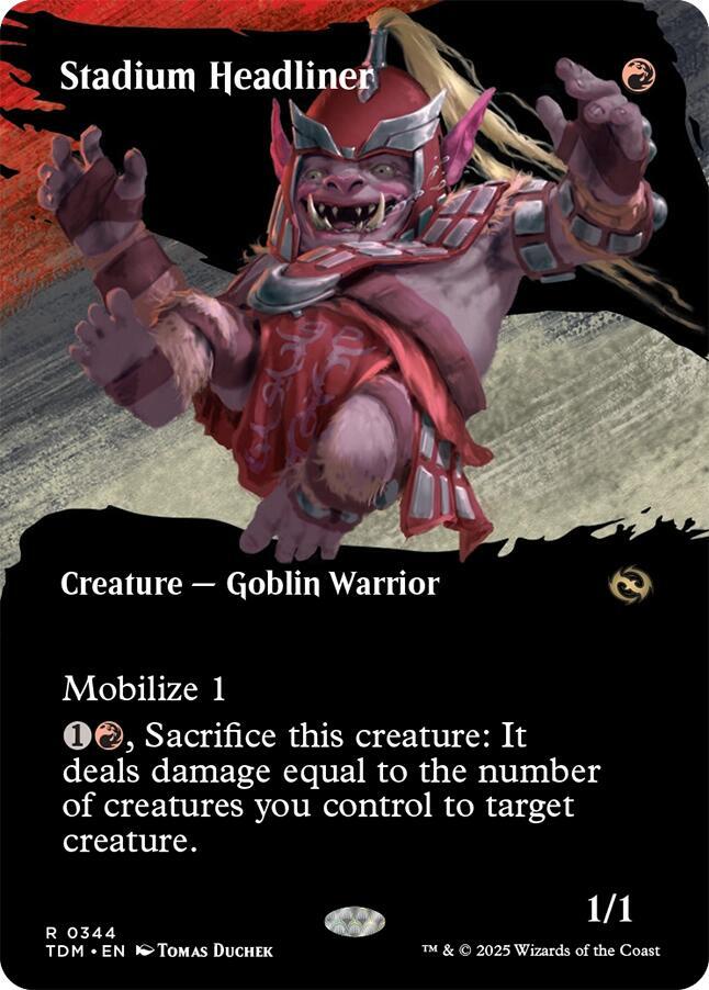 Stadium Headliner Borderless (Tarkir: Dragonstorm) 