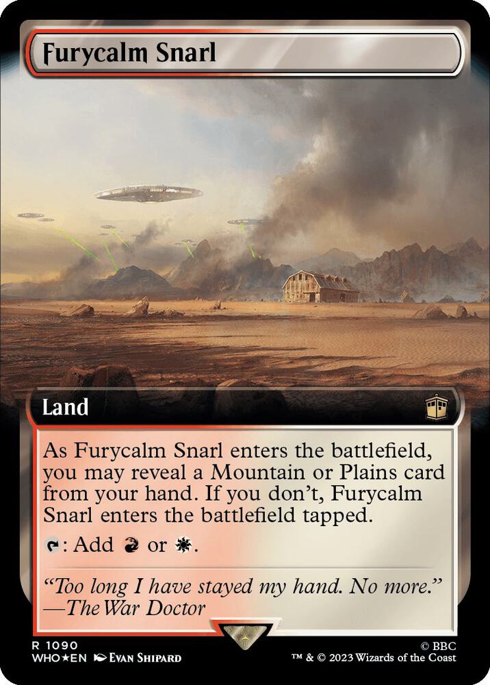 Furycalm Snarl 1090 (Universes Beyond: Doctor Who)  - Foil