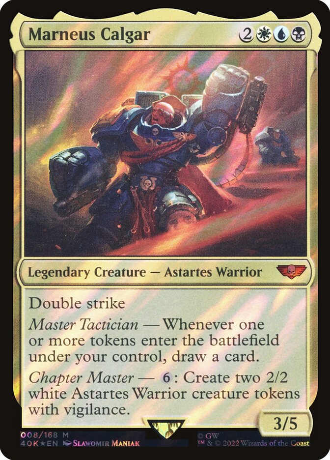 Marneus Calgar 8/617 (Universes Beyond: Warhammer 40,000)  - Surge Foil