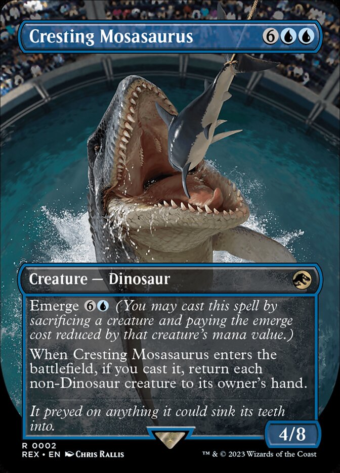Cresting Mosasaurus (Universes Beyond: Jurassic World Collection) 