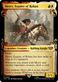 Merry, Esquire of Rohan 666/281 (Universes Beyond: The Lord of the Rings: Tales of Middle-earth)  - Showcase Scroll