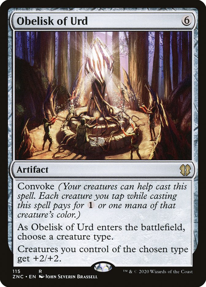 Obelisk of Urd (Commander: Zendikar Rising) 