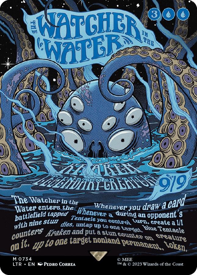 The Watcher in the Water Borderless Poster (Universes Beyond: The Lord of the Rings: Tales of Middle-earth) 