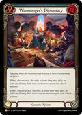 Warmongers Diplomacy (Super Slam)  - Cold Foil