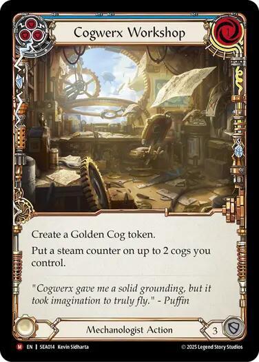 Cogwerx Workshop (High Seas) 
