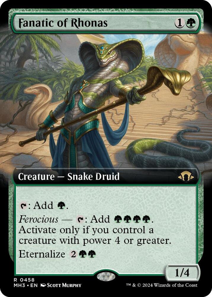 Fanatic of Rhonas Extended Art (Modern Horizons 3) 