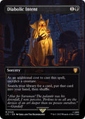 Diabolic Intent 526 (Commander: The Lord of the Rings: Tales of Middle-earth)  - Borderless Foil