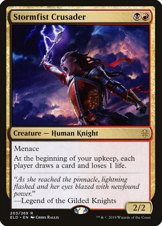 Stormfist Crusader 203/269 (Throne of Eldraine) 