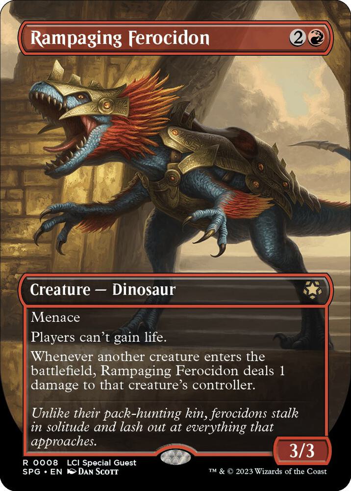 Rampaging Ferocidon Borderless (Special Guests)  - undefined