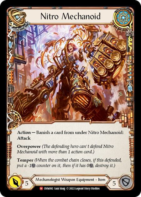 Construct Nitro Mechanoid Nitro Mechanoid (Dynasty)  - Cold Foil