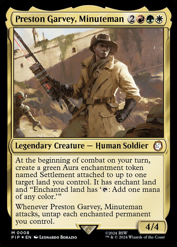 Preston Garvey, Minuteman (Universes Beyond: Fallout)  - undefined