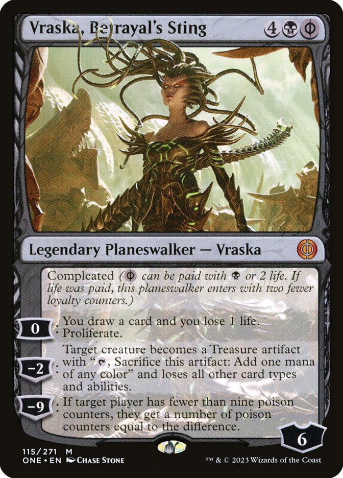 Vraska, Betrayal's Sting (Phyrexia: All Will Be One) 