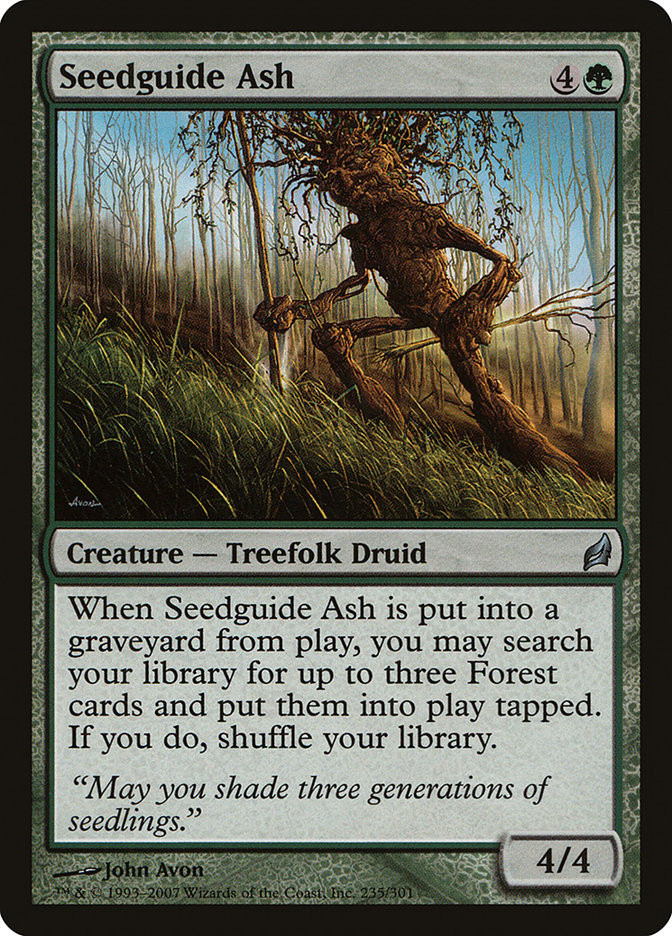 Seedguide Ash 235 (Lorwyn)  - Foil
