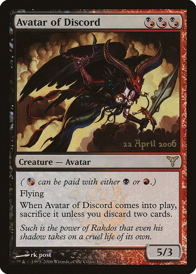 Avatar of Discord 140★/2 (Prerelease Cards)  - PreRelease Foil