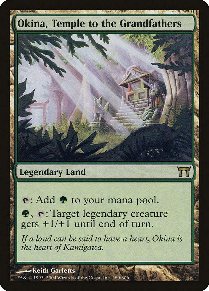 Okina, Temple to the Grandfathers (Champions of Kamigawa) 