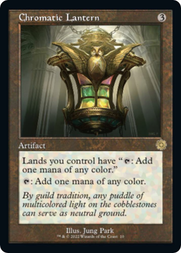 Chromatic Lantern 10 (The Brothers' War: Retro Frame Artifacts)  - Foil