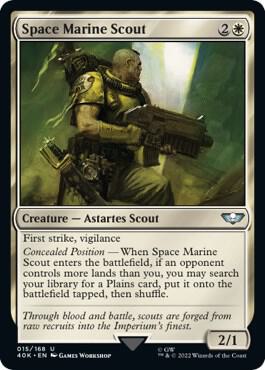Space Marine Scout Surge Foil (Universes Beyond: Warhammer 40,000)  - undefined