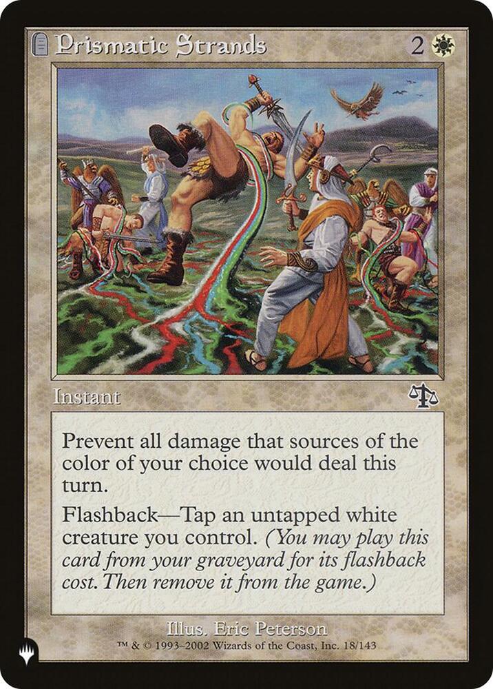 Prismatic Strands 18/143 (The List Reprints) 