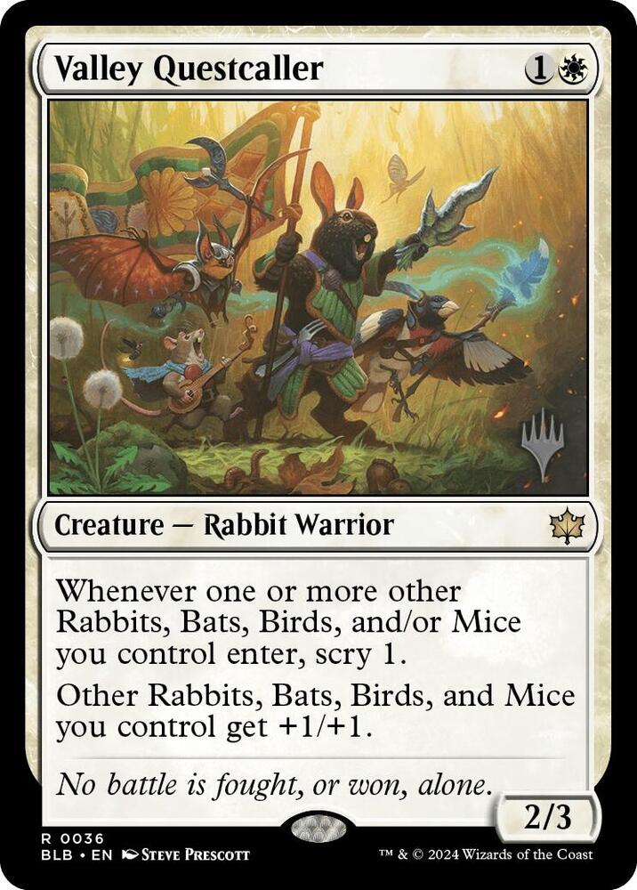 Valley Questcaller 36 (Promo Pack: Bloomburrow) 