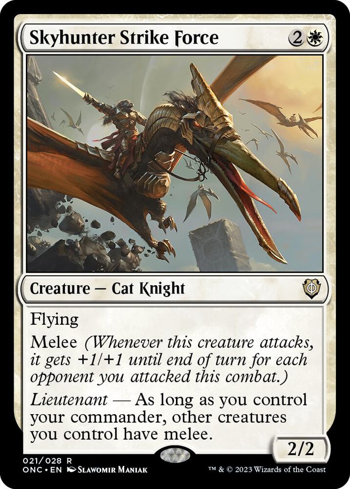 Skyhunter Strike Force 21 (Commander: Phyrexia: All Will Be One) 