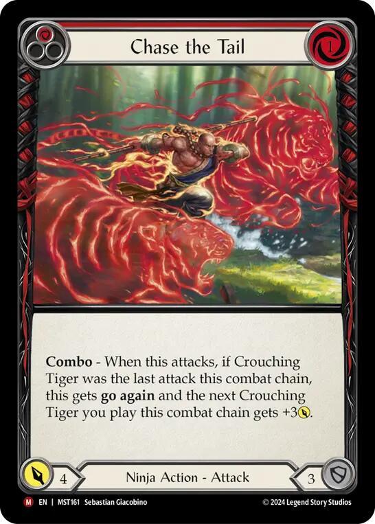 Chase the Tail (Part the Mistveil)  - Rainbow Foil