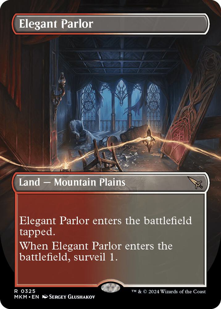 Elegant Parlor Borderless (Murders at Karlov Manor)  - undefined