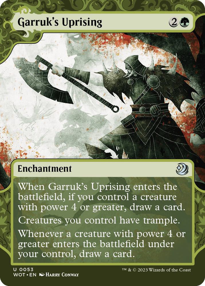 Garruks Uprising (Wilds of Eldraine: Enchanting Tales)  - undefined