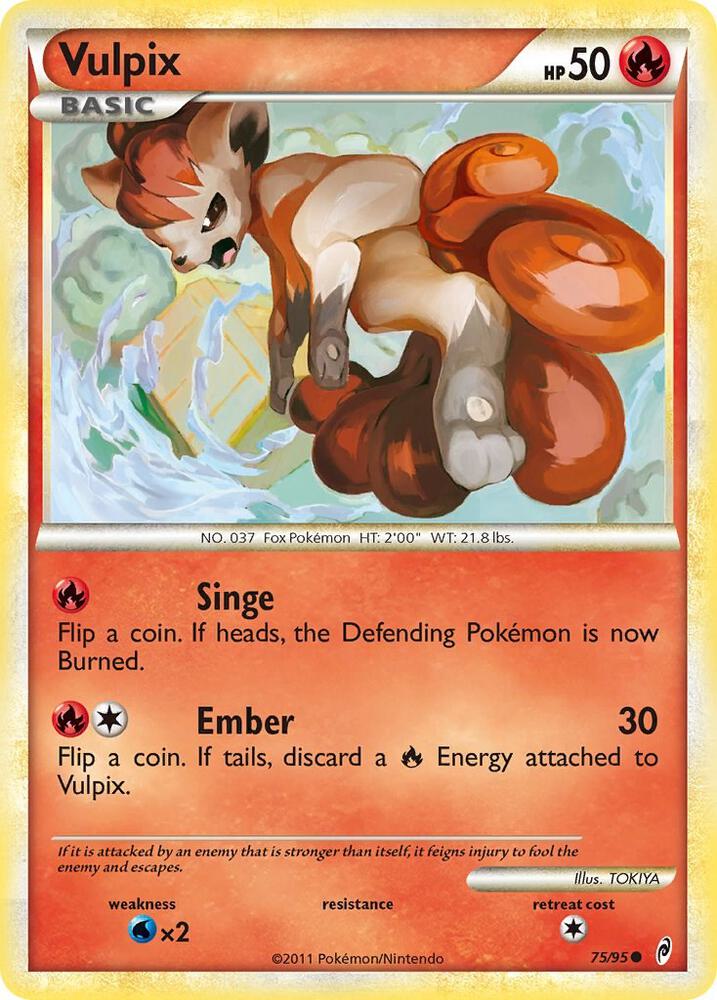 Vulpix 75/95 (Call of Legends) 