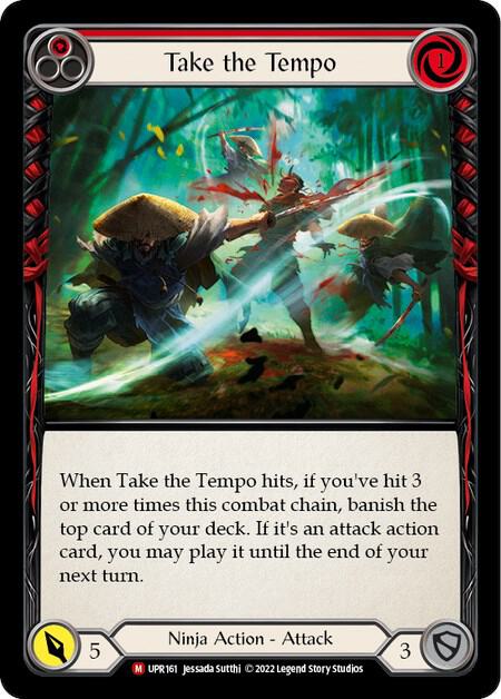 Take the Tempo UPR161 (Uprising)  - Rainbow Foil