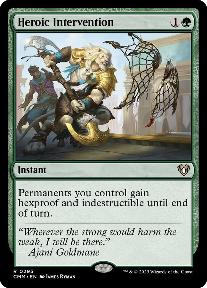 Heroic Intervention (Commander Masters) 