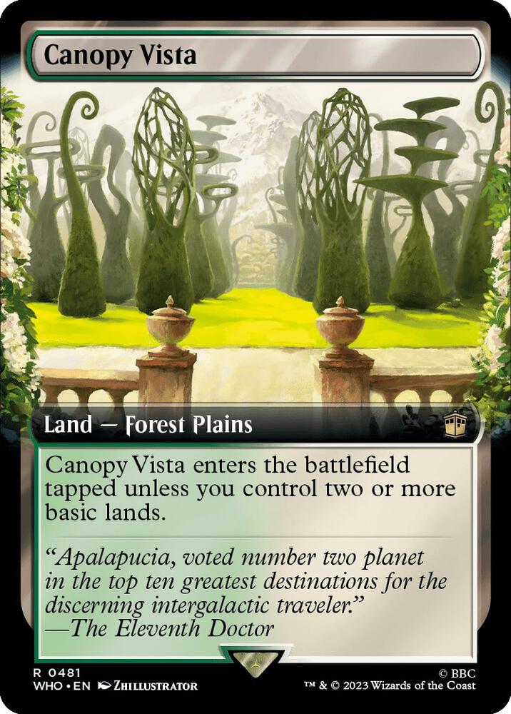 Canopy Vista Extended Art (Universes Beyond: Doctor Who)  - undefined