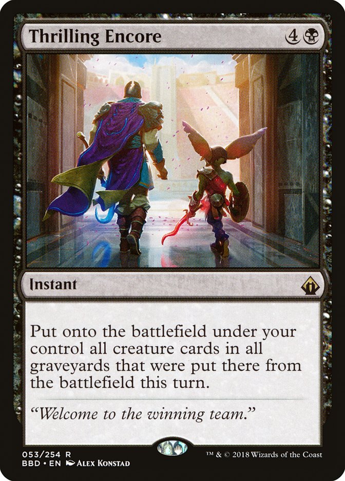 Thrilling Encore (Battlebond)  - undefined