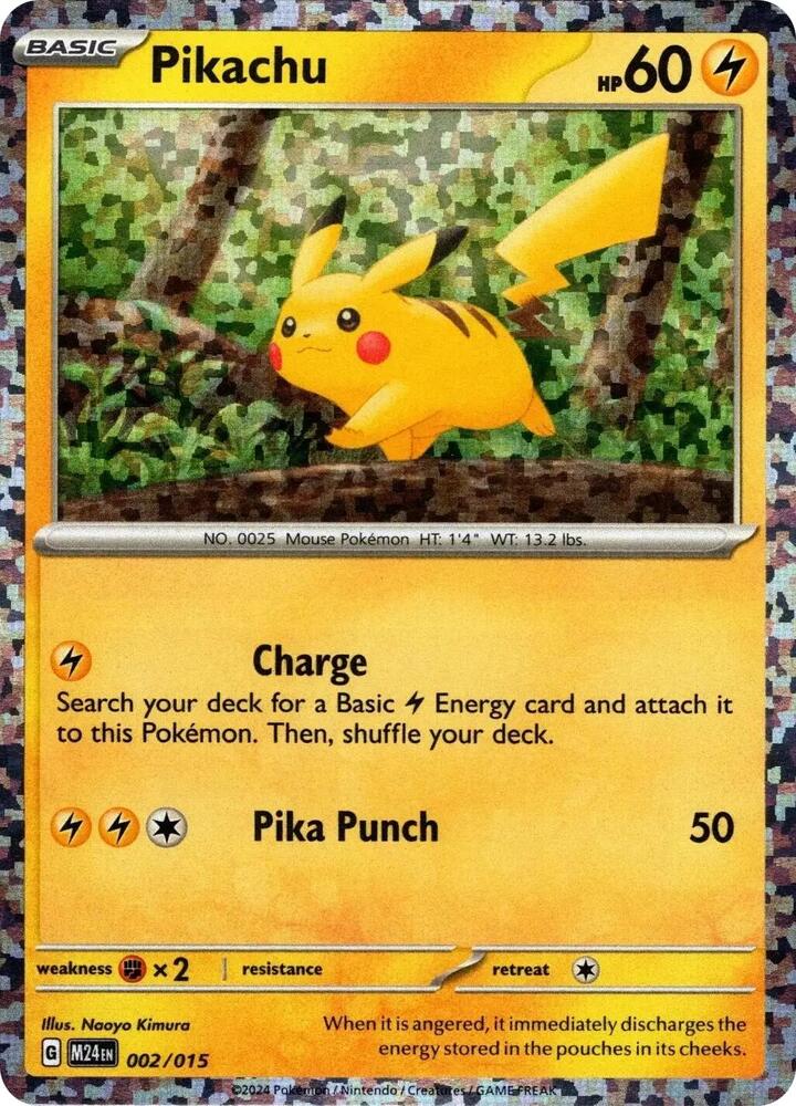 Pikachu (McDonald's Promos 2024)  - Holofoil