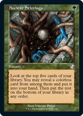 Ancient Stirrings 355 (Time Spiral: Remastered) 