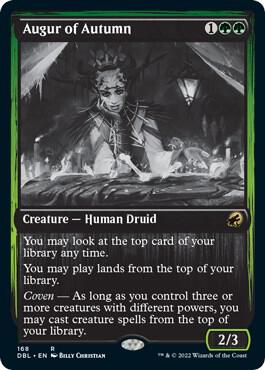 Augur of Autumn 168 (Innistrad: Double Feature) 