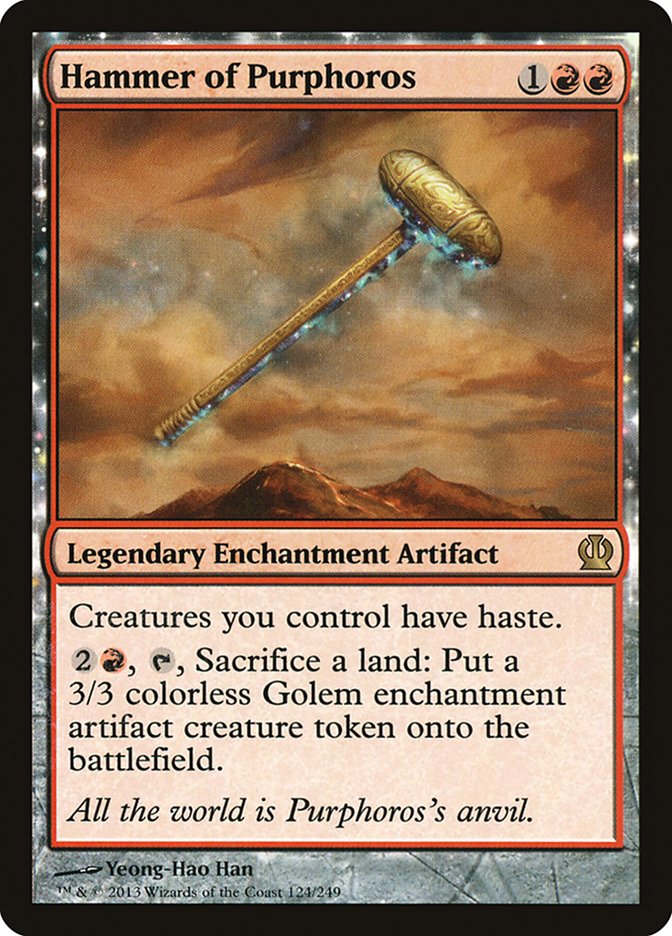 Hammer of Purphoros 124/249 (Theros) 