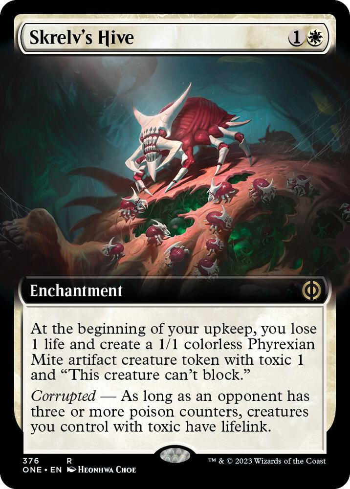 Skrelv's Hive 376 (Phyrexia: All Will Be One)  - Extended Art Foil