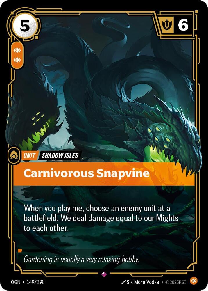 Carnivorous Snapvine (Origins)  - Foil