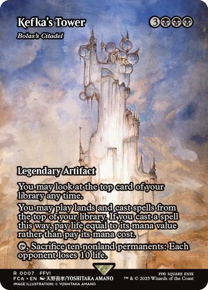 Kefka's Tower - Bolas's Citadel 7/64 (FINAL FANTASY: Through the Ages)  - Showcase