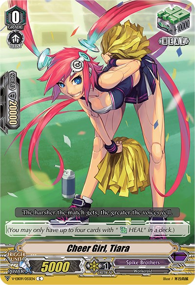 Cheer Girl, Tiara (V-EB09/055EN) [The Raging Tactics]